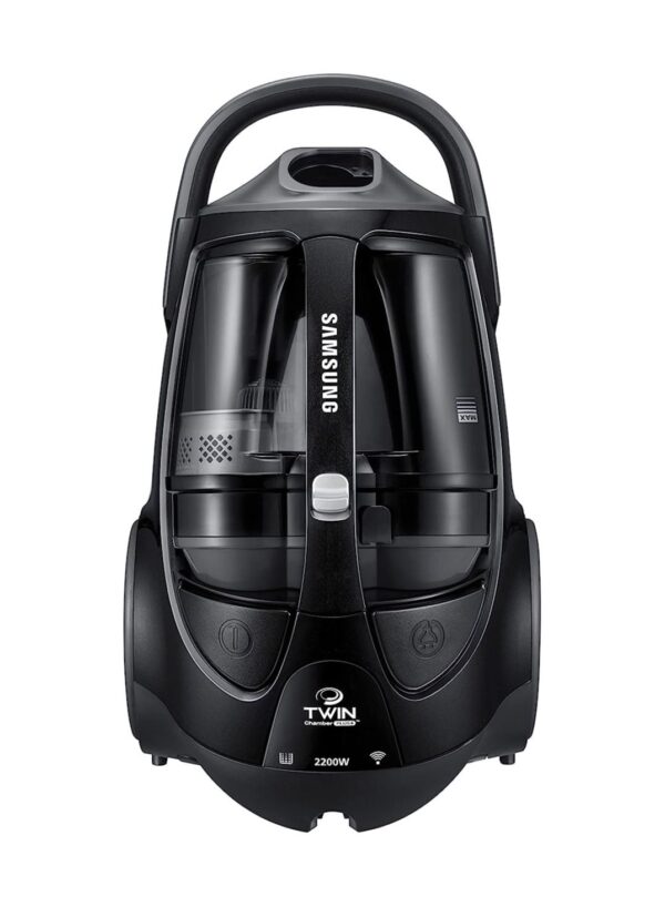 Samsung Bagless Canister Vacuum Cleaner 2100W, Ebony Black, Silencio Force Brush, VCC8850H35/XSG, 1 Year Warranty